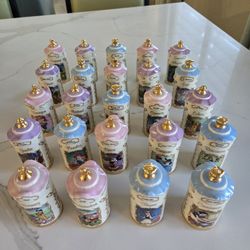 Disney Lenox Spice Jar Collection – Complete Set of 24