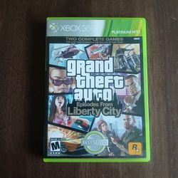 Grand Theft Auto Episodes From Liberty City Xbox 360