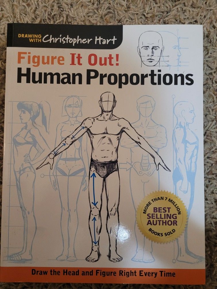 How To Draw Christopher Hart Human Proportions Art Book