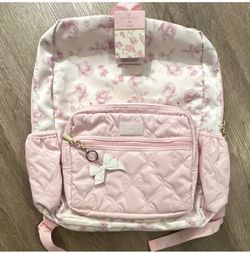 Love Shack Fancy x Yoobi collab backpack
