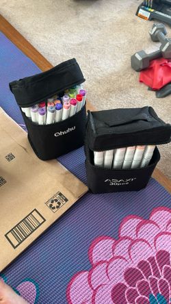 Ohuhu and Adaxi Markers
