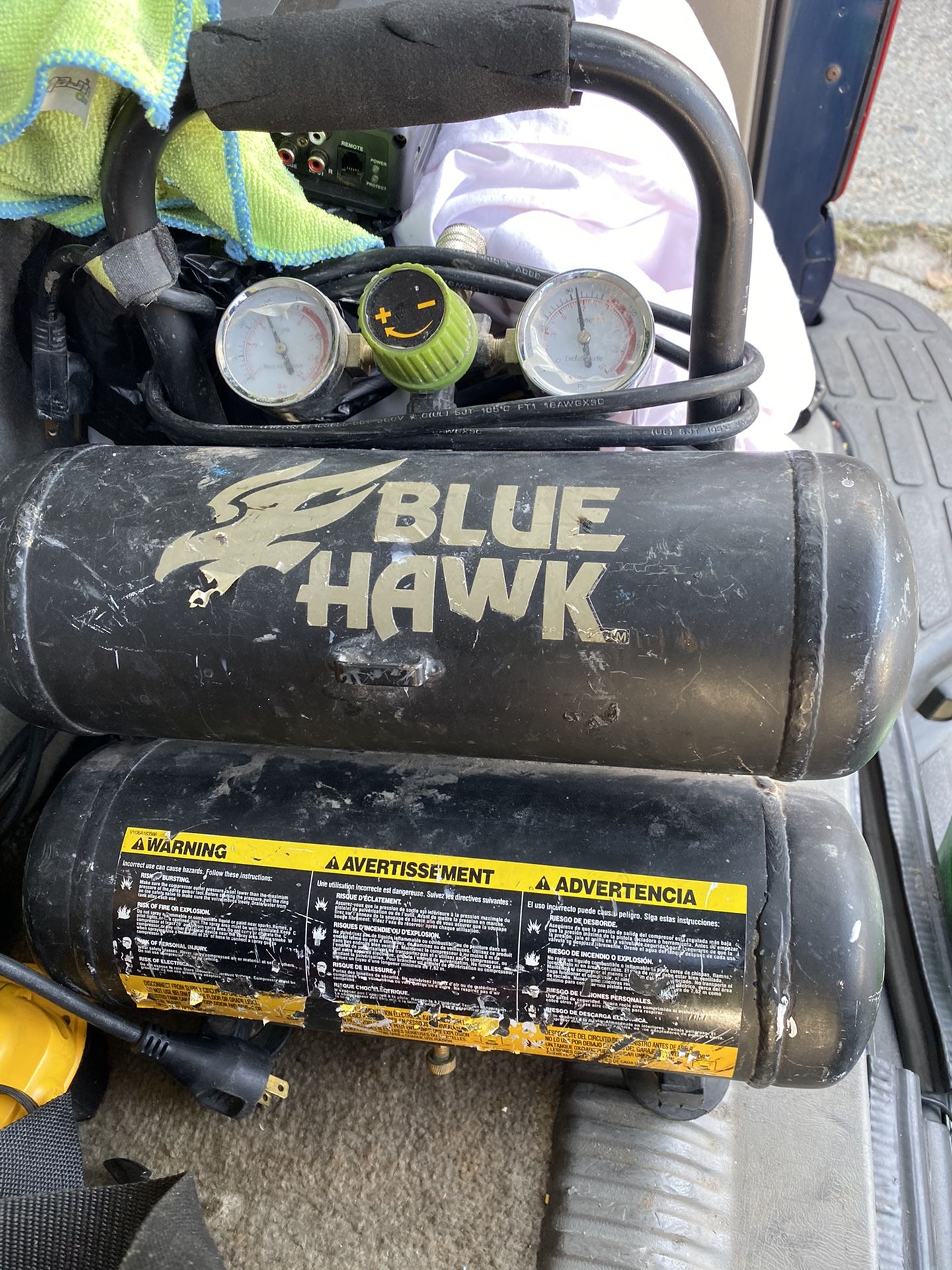 Blue hawk compressor