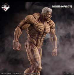 Attack on Titan Armored Titan Mega Impact Ichibansho Figure Masterlise Bandai