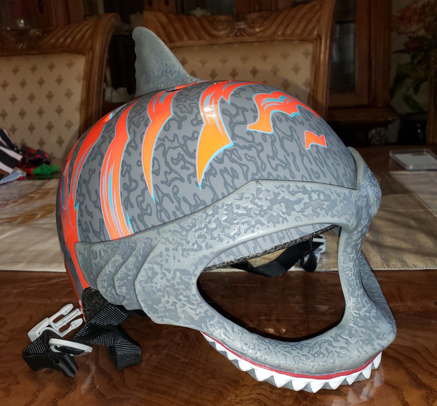 C-preme Raskullz Shark Mask Bicycle Helmet Child 5-8 Years