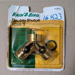 Rainbird Double Shutoff Hose Y Y-26-C