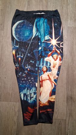 Star Wars Leggings Womens Size  1 Pants Stretch Graphic