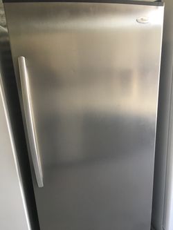 Whirlpool stainless steel fridge