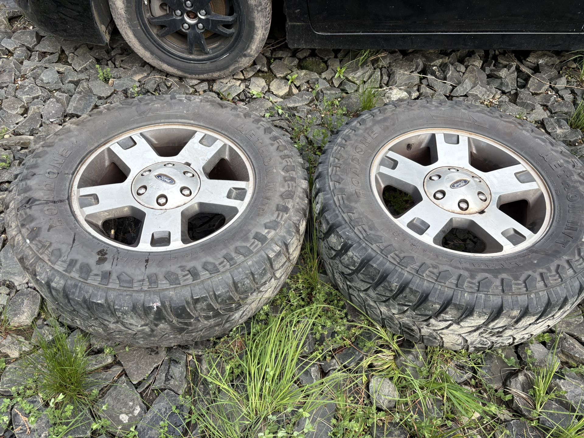 FORD PICKUP F150 SERIES 04 New Style, 18x7-1/2, aluminum (5 spoke), (machined face), indented ends (dark argent pockets) FORD PICKUP F150 SERIES 05-08
