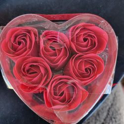 red rose bath soap