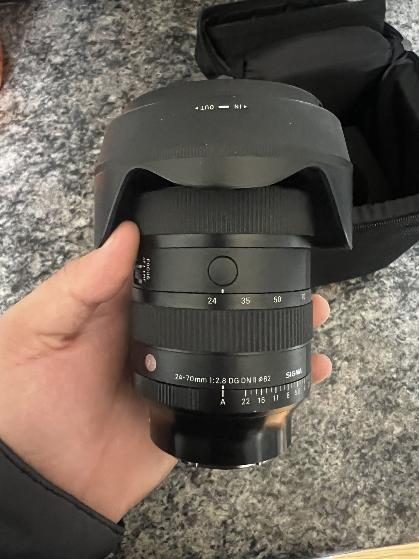 Sony 24-70mm lense 