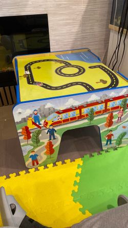 Train table for kids