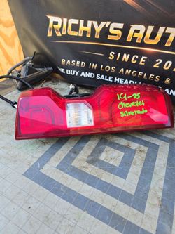 19-20 Chevrolet Silverado tail Lights