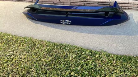 Hyundai N line rear trunk wing