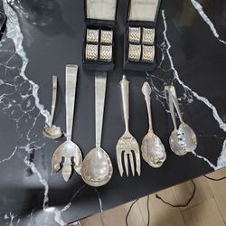 Neiman Marcus Rings And Serving Set