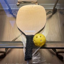 Brand new wooden Pickleball paddles