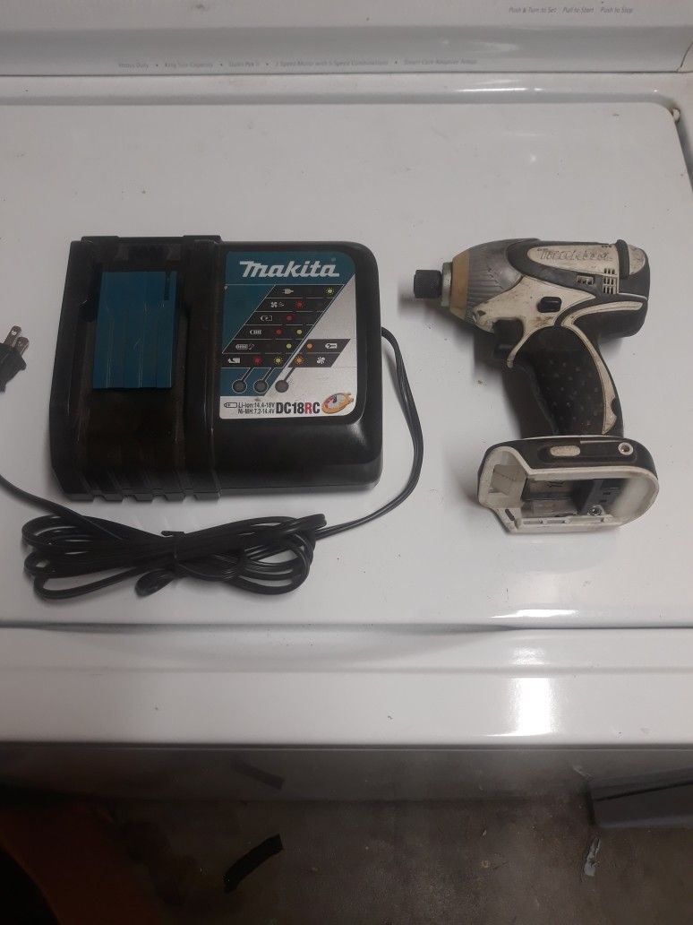Makita Charger And Drill