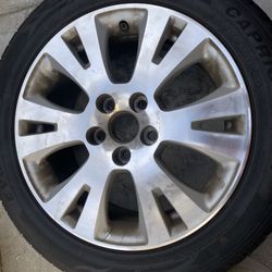 Very new 215/55R 17 EvoLuxx Capricorn Hp nearly new tires 