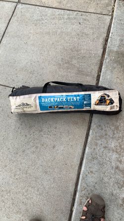 Backpack tent