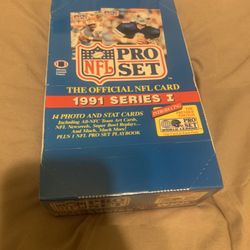 1991 Pro Set Football Box | Sealed