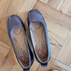 Women's Pewter Shoes With Platform 