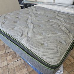Mattress And Box Spring Queen Size 