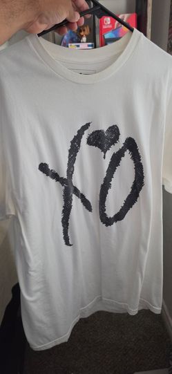 The Weeknd White/Black XO Concert Shirt