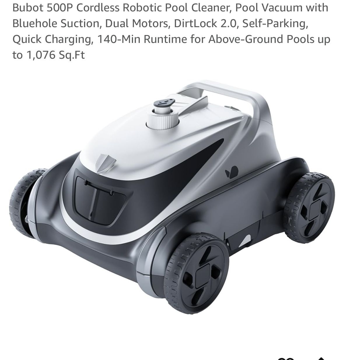 Cordless Robotic Pool Cleaner