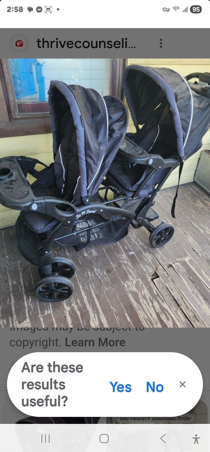 Double Baby Stroller