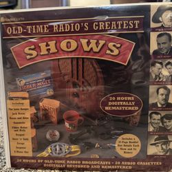 Old Times Radio Shows New 20 Cassette Boxed Set