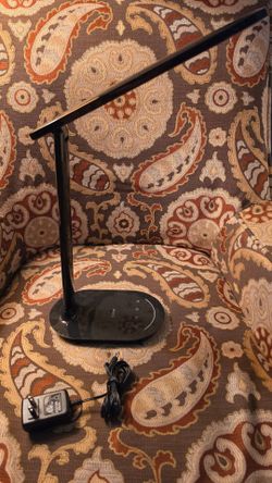 Lamp Desk color black