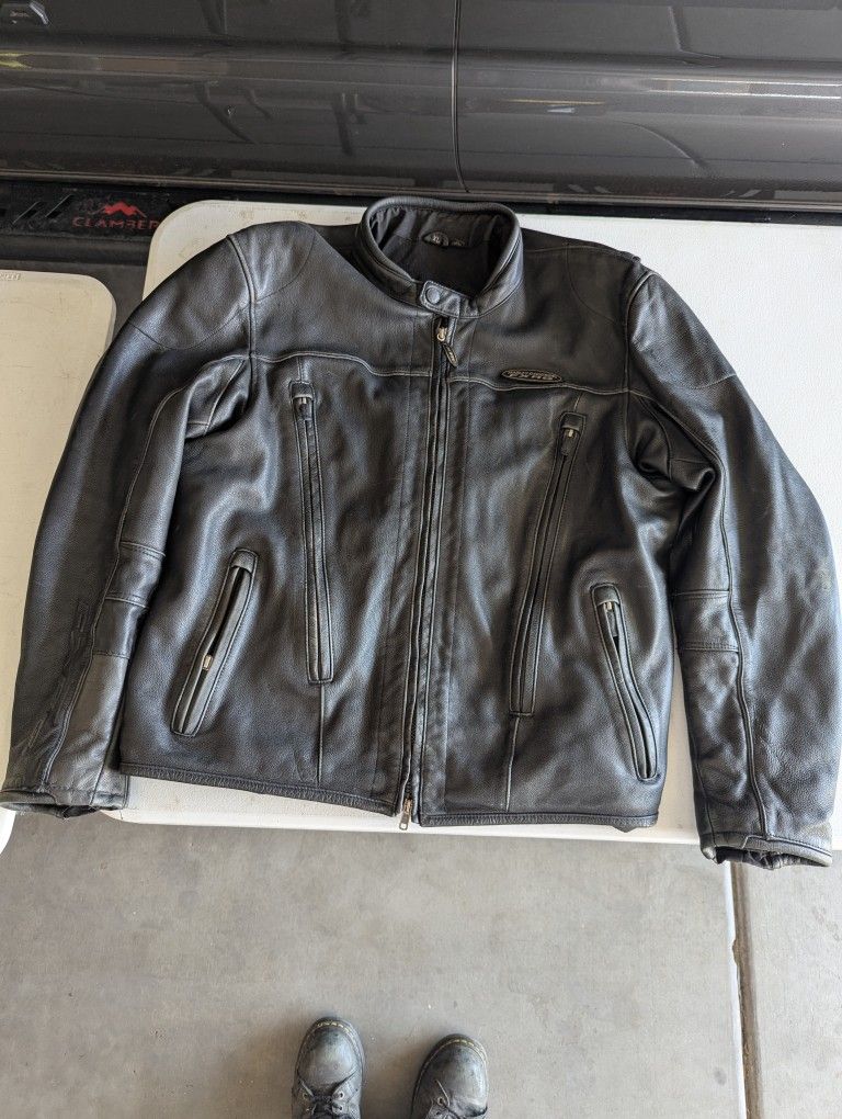 Men's XL Leather FXRG Harley Davidson Jacket 