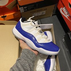 Jordan White Concord 11 Lows size 9.5W 8M USED But Clean