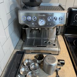 Breville Barista Express Espresso Machine AS-IS Buzzing Inconsistent Pressure