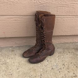 Antique Victorian Era Leather Boots