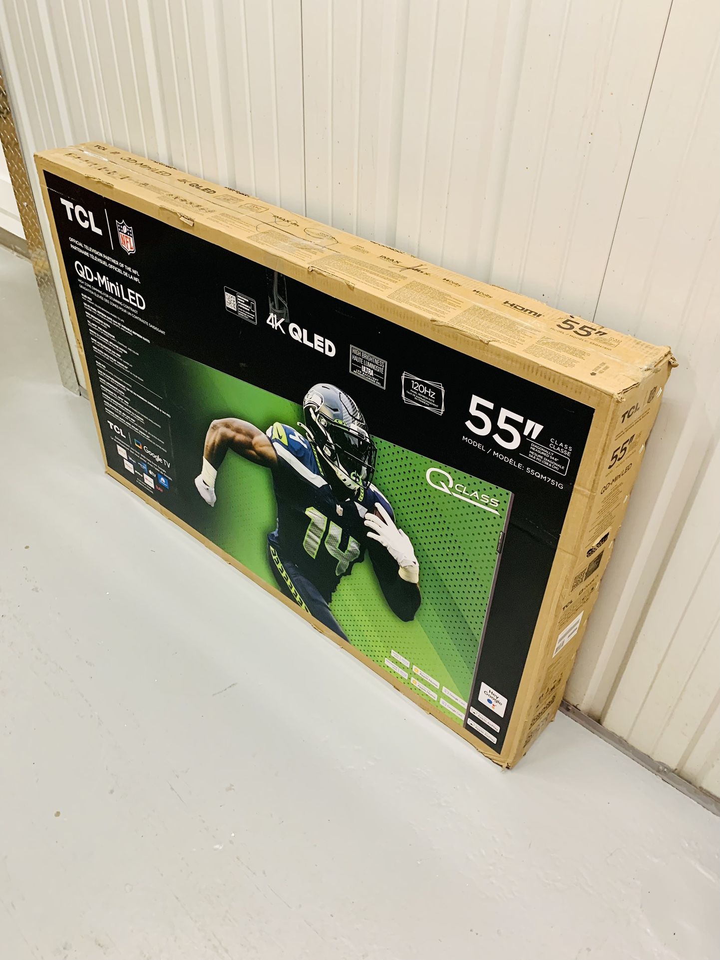 TCL - 55" Class QM7-Series 4K UHD HDR QD Mini LED Smart Google TV Brand New In Box