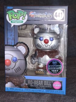 Funko Ro-Bearbill Thundercats Legendary Flocked Digital Pop