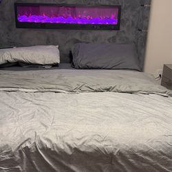 MOVING SALE: High-End Furniture (LED/Bluetooth Tech & King Bed Set)