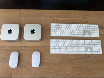 2024 Apple Mac Mini M4 | BenQ Monitor | Magic Keyboard & Mouse | 2 Macs Available | Like New