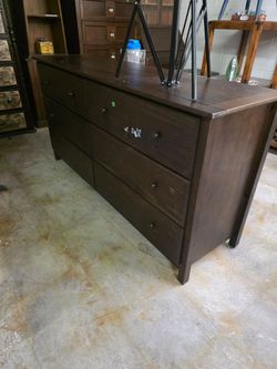 Basic 6-drawer dresser, just $65, bring your own help to load please, we dont always have strong help at the store