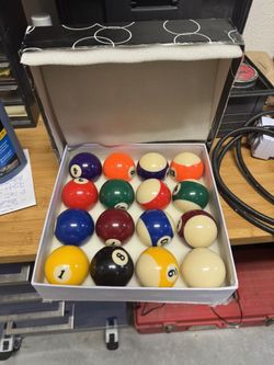 Pool Balls, Brand New