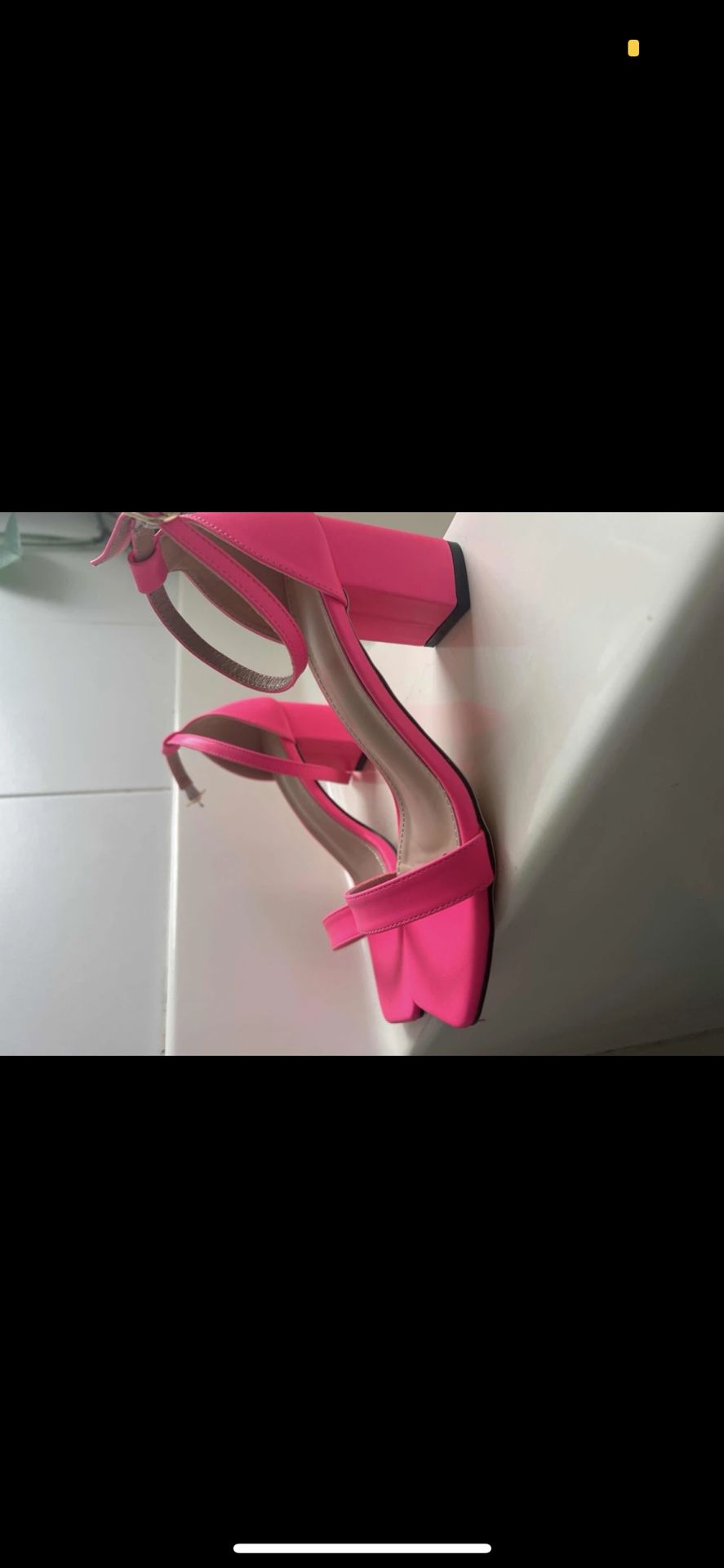 Neon Pink Heels 