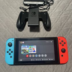 Nintendo Switch With Game Controller Minecraft Game Fully Functional 