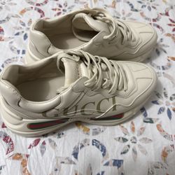 Gucci Web Accent Sneakers Size 38 