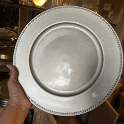 Silver Charger Plates 