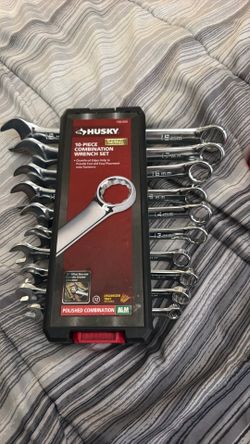 Husky 10-Piece Metric Combination Wrench Set - Like New