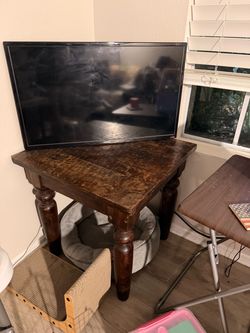 Side Table (TV also for sale)