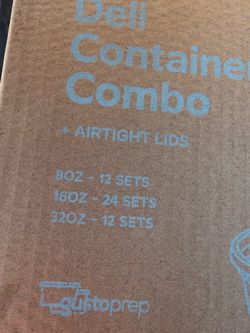 Deli Contianers combo