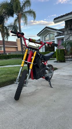 Modded razor e-bike