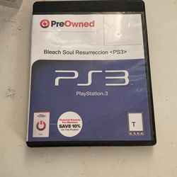 Bleach Soul Resurreccion PlayStation 3 Disc
