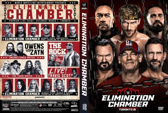 Wwe Elimination Chamber 2025 With Countdown W/dvd Case